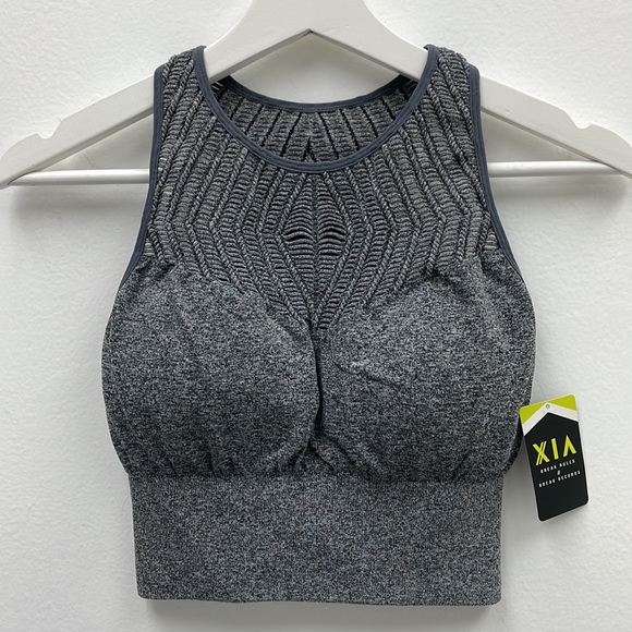 NWT• Seamless Cut Out Longline Bra - Picture 6 of 11